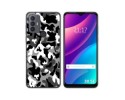 Funda Silicona para TCL 30 SE / 30E / 306 diseño Snow Camuflaje Dibujos