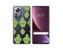 Funda Silicona Transparente para Xiaomi 12 Pro 5G diseño Cactus Dibujos