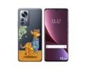 Funda Silicona Transparente para Xiaomi 12 Pro 5G diseño Jirafa Dibujos