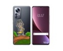 Funda Silicona Transparente para Xiaomi 12 Pro 5G diseño Mono Dibujos