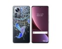 Funda Silicona Transparente para Xiaomi 12 Pro 5G diseño Plumas Dibujos