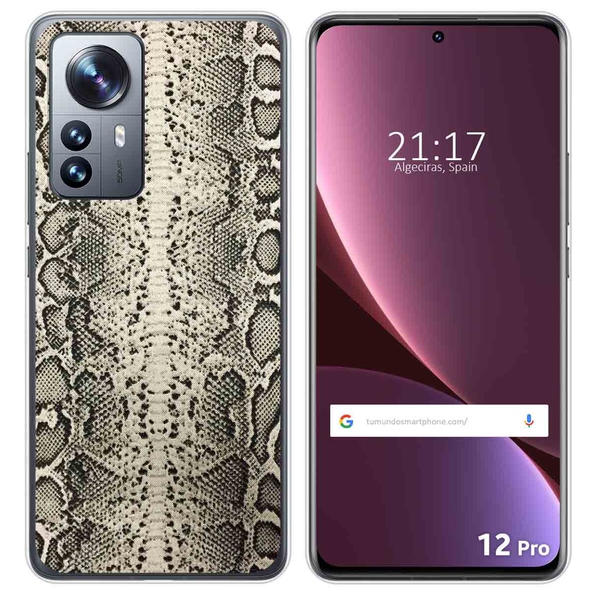 Funda Silicona para Xiaomi 12 Pro 5G diseño Animal 01 Dibujos