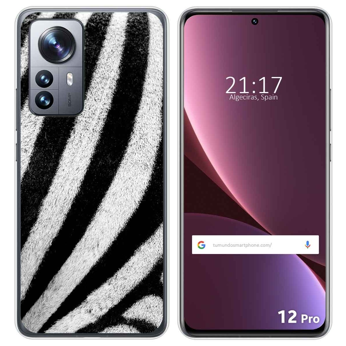 Funda Silicona para Xiaomi 12 Pro 5G diseño Animal 02 Dibujos