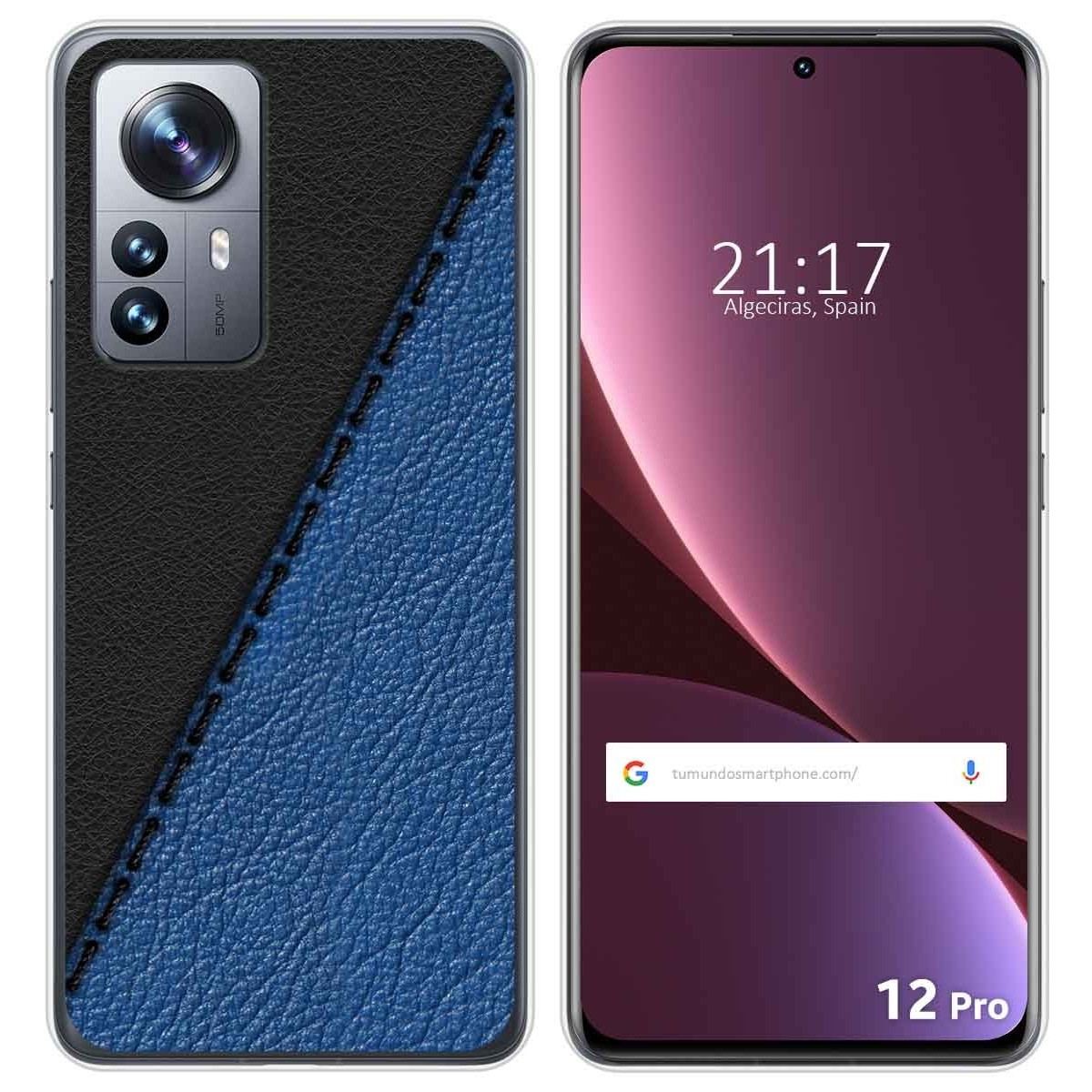 Funda Silicona para Xiaomi 12 Pro 5G diseño Cuero 02 Dibujos