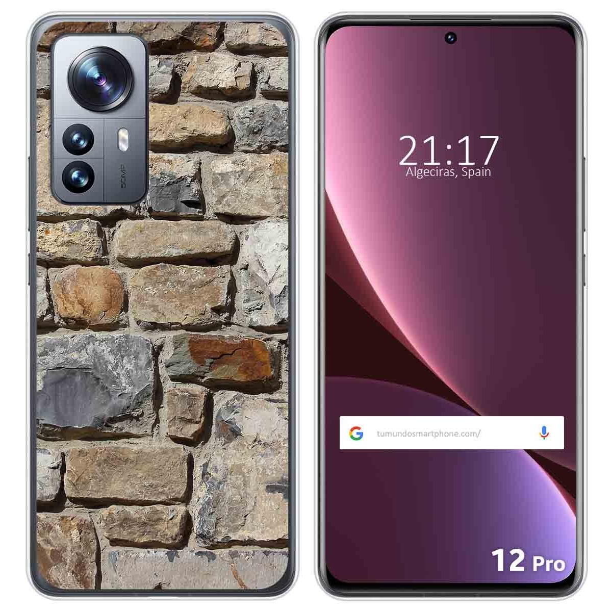 Funda Silicona para Xiaomi 12 Pro 5G diseño Ladrillo 03 Dibujos