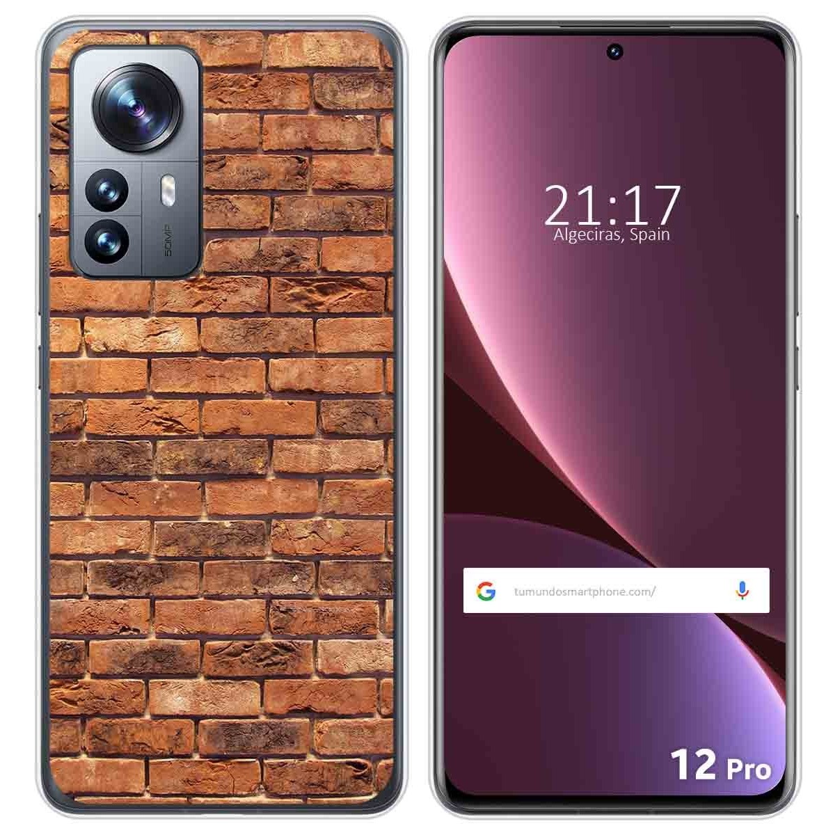 Funda Silicona para Xiaomi 12 Pro 5G diseño Ladrillo 04 Dibujos