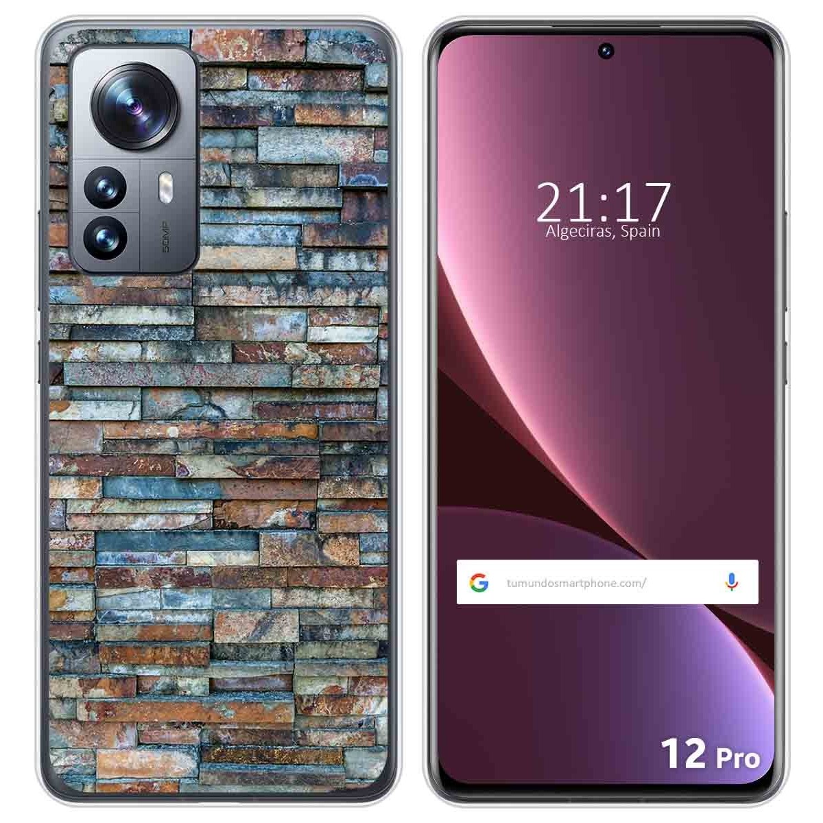 Funda Silicona para Xiaomi 12 Pro 5G diseño Ladrillo 05 Dibujos