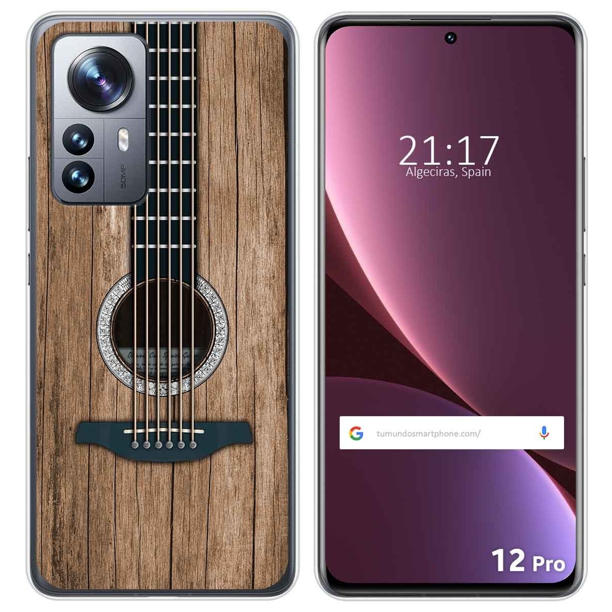 Funda Silicona para Xiaomi 12 Pro 5G diseño Madera 11 Dibujos