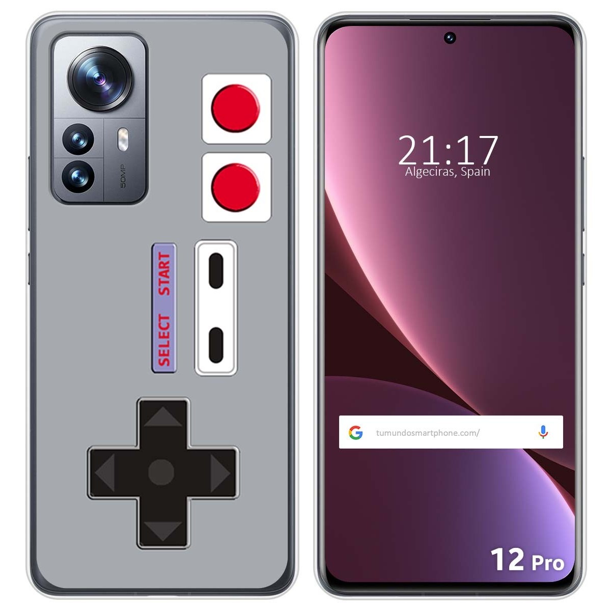 Funda Silicona para Xiaomi 12 Pro 5G diseño Consola Dibujos