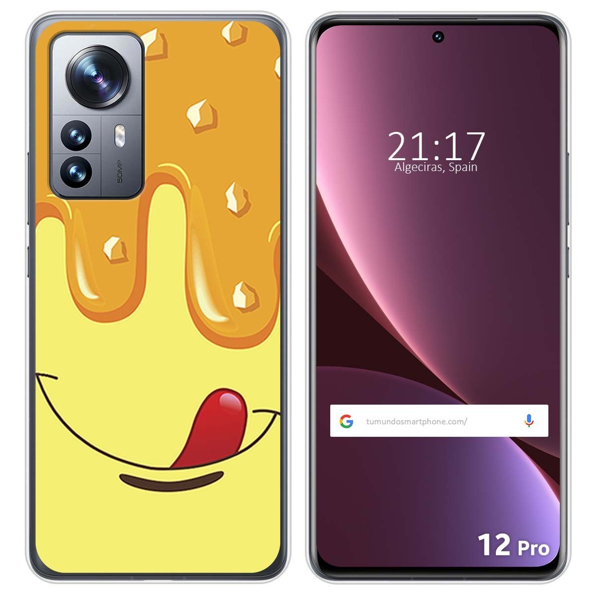 Funda Silicona para Xiaomi 12 Pro 5G diseño Helado Vainilla Dibujos