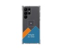 Personaliza tu Funda Silicona AntiGolpes Transparente con tu Fotografía para Samsung Galaxy S22 Ultra 5G Dibujo Personalizada