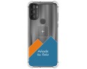 Personaliza tu Funda Silicona AntiGolpes Transparente con tu Fotografía para Motorola Moto G71 5G Dibujo Personalizada