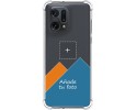 Personaliza tu Funda Silicona AntiGolpes Transparente con tu Fotografía para Oppo Find X5 5G Dibujo Personalizada