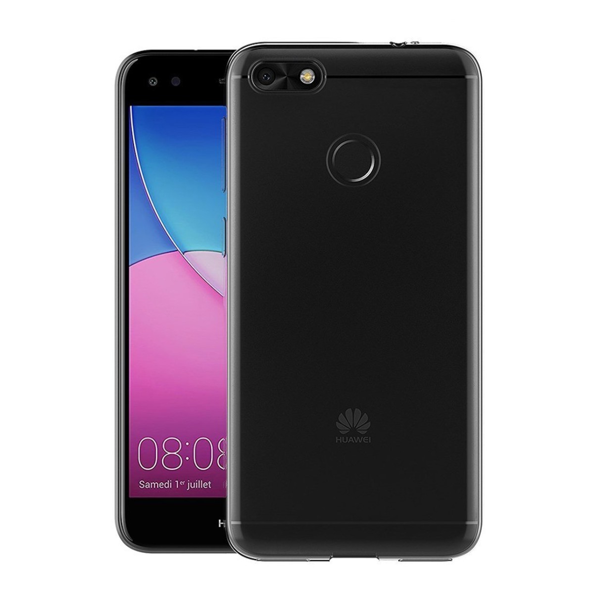Funda Gel Tpu Fina Ultra-Thin 0,3mm Transparente para Huawei Y6 Pro 2017 / P9 Lite Mini