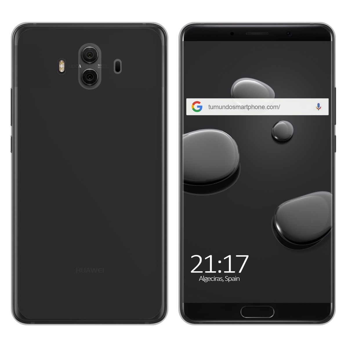 Funda Gel Tpu para Huawei Mate 10 Color Negra