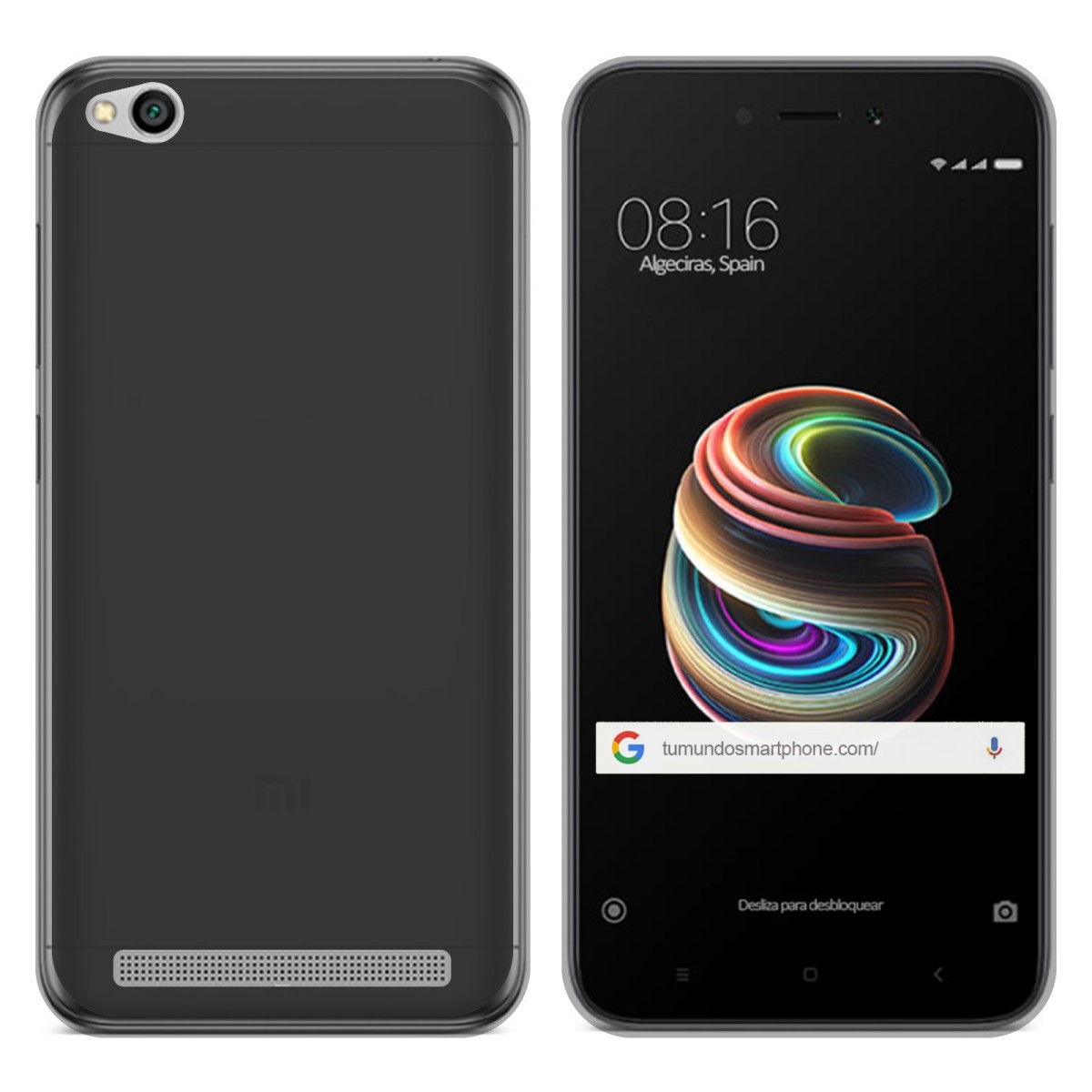 Funda Gel Tpu para Xiaomi Redmi 5A 5" Color Negra