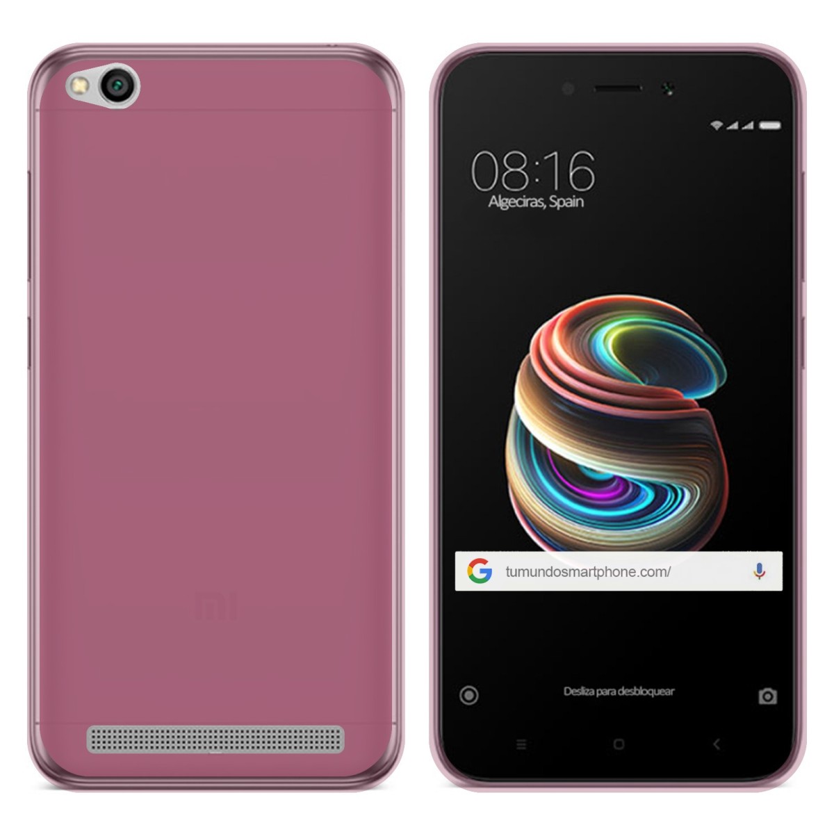 Funda Gel Tpu para Xiaomi Redmi 5A 5" Color Rosa
