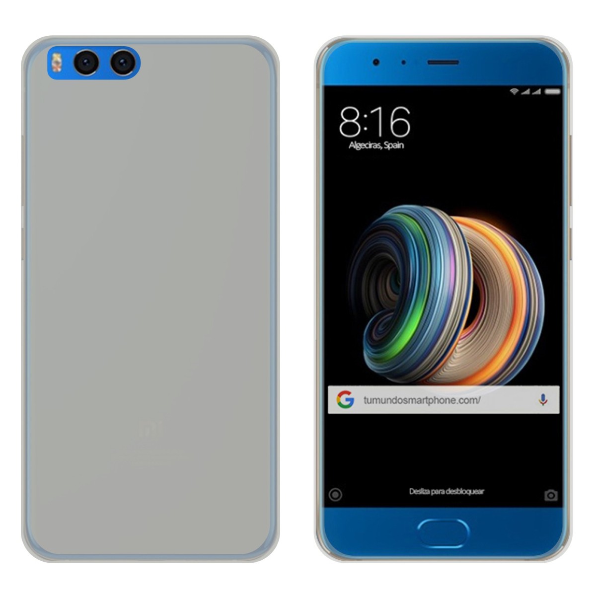 Funda Gel Tpu para Xiaomi Mi Note 3 5.5" Color Transparente