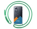 Personaliza tu Funda Colgante Transparente para Xiaomi 12 / 12X 5G con Cordon Verde Agua Dibujo Personalizada