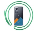 Personaliza tu Funda Colgante Transparente para Xiaomi 12 Pro 5G con Cordon Verde Agua Dibujo Personalizada