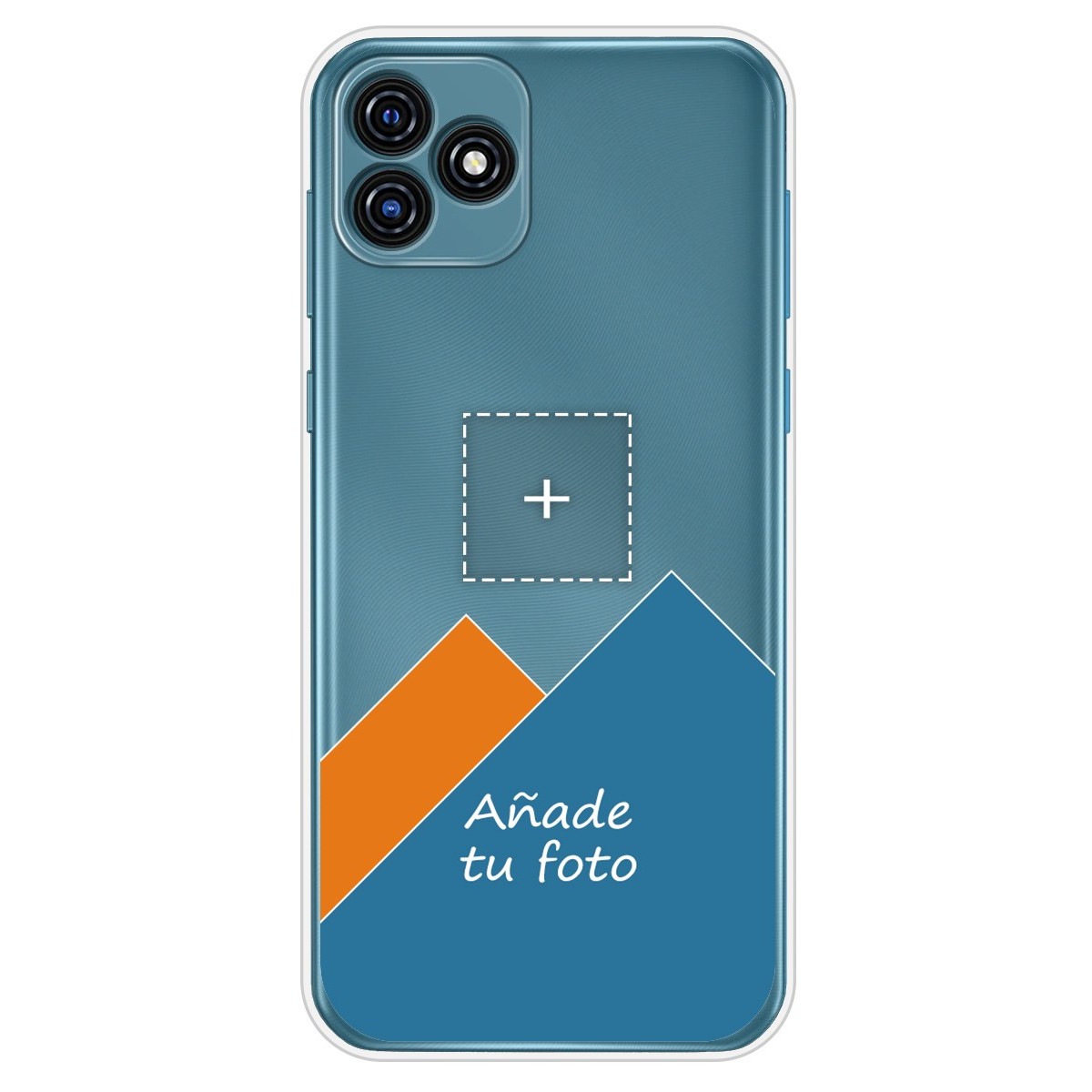 Personaliza tu Funda Silicona Gel Tpu Transparente con tu Fotografia para Blackview Oscal C20 / C20 Pro Dibujo Personalizada