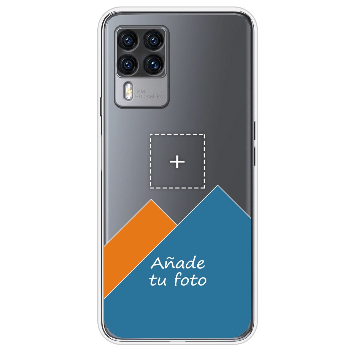 Personaliza tu Funda Silicona Gel Tpu Transparente con tu Fotografia para Cubot X50 Dibujo Personalizada
