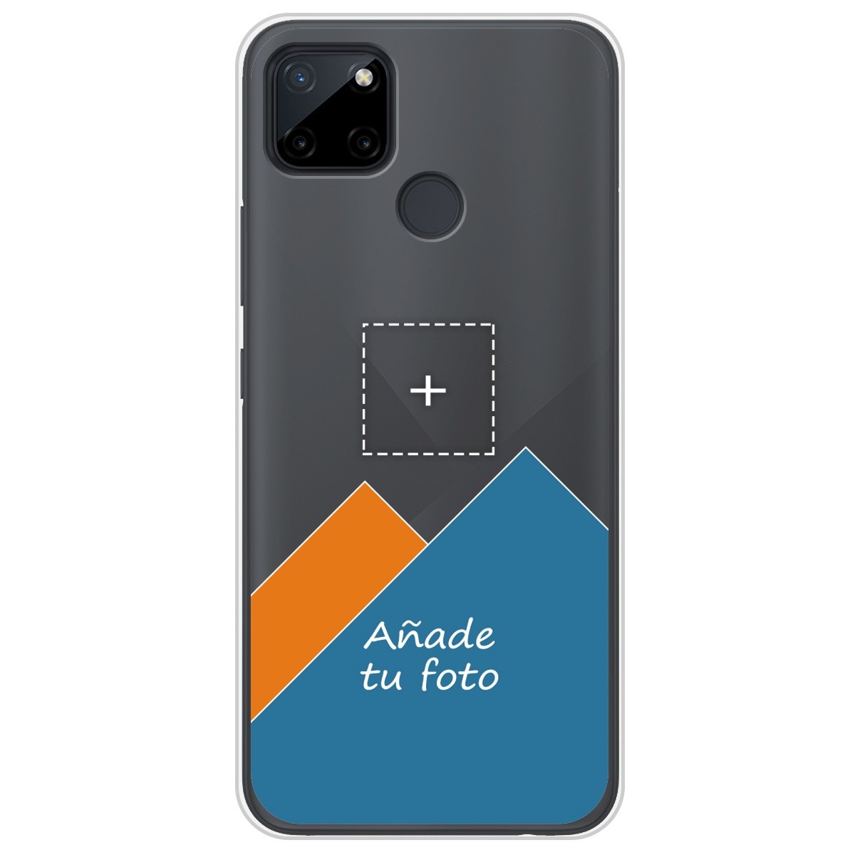 Personaliza tu Funda Silicona Gel Tpu Transparente con tu Fotografia para Oukitel C25 Dibujo Personalizada
