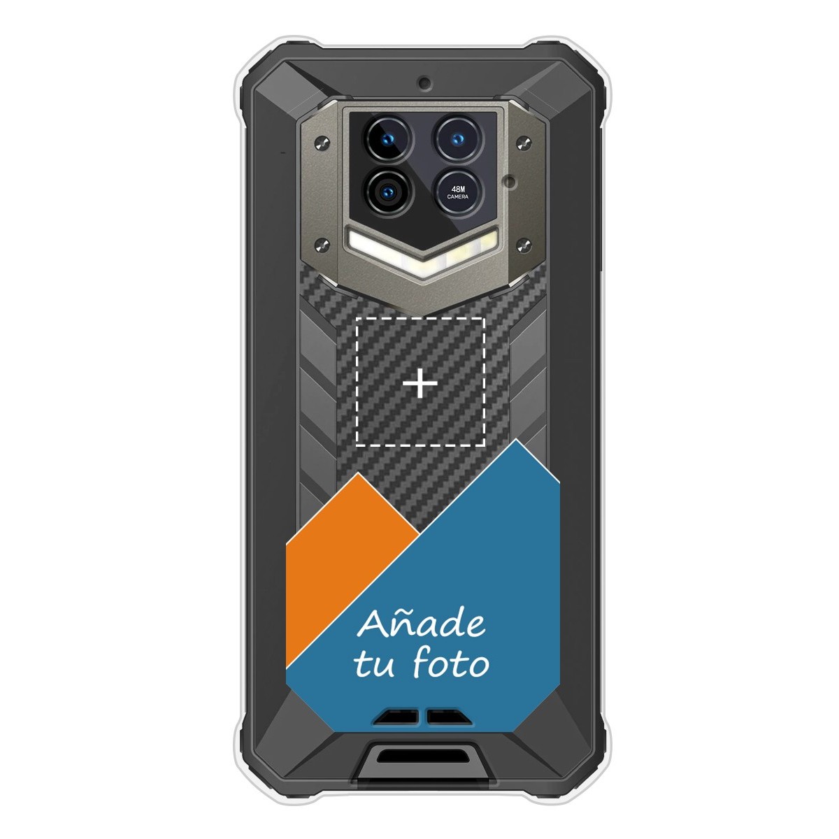 Personaliza tu Funda Silicona Gel Tpu Transparente con tu Fotografia para Oukitel WP15 Dibujo Personalizada