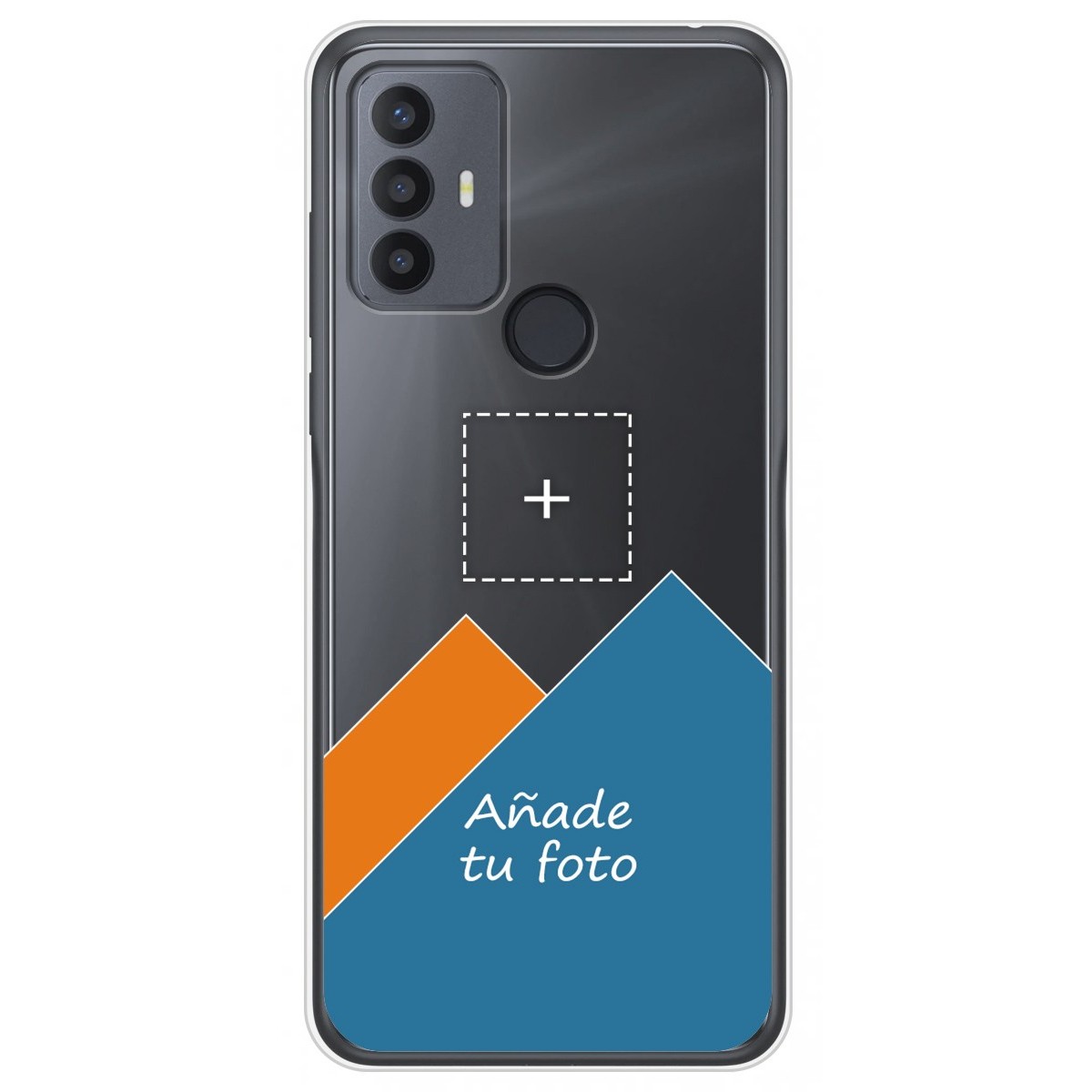 Personaliza tu Funda Silicona Gel Tpu Transparente con tu Fotografia para TCL 30 SE / 30E / 306 Dibujo Personalizada