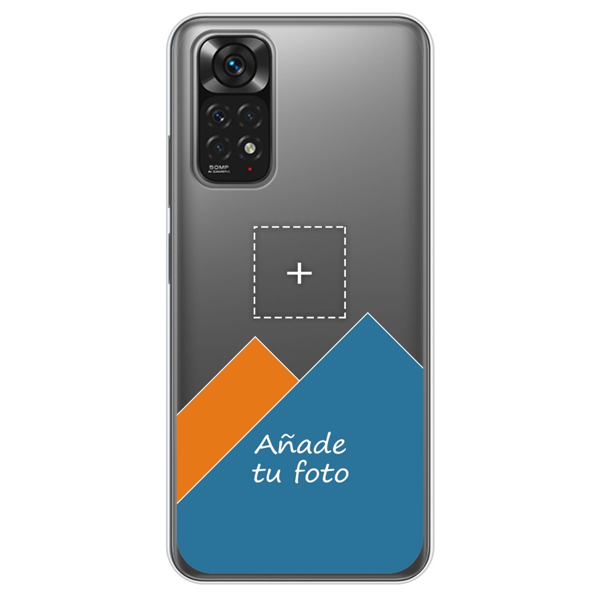 Personaliza tu Funda Doble Pc + Tpu 360 con tu Fotografia para Xiaomi Redmi Note 11 / 11s Dibujo Personalizada