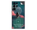 Pegatina Vinilo Autoadhesiva Personalizada más Funda para Samsung Galaxy S22 Ultra 5G