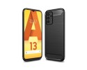 Funda Gel Tpu Tipo Carbon Negra para Samsung Galaxy A13 4G