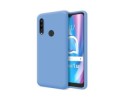 Funda Silicona Líquida Ultra Suave para Alcatel 1SE 2020 color Azul