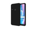 Funda Silicona Líquida Ultra Suave para Alcatel 1SE 2020 color Negra