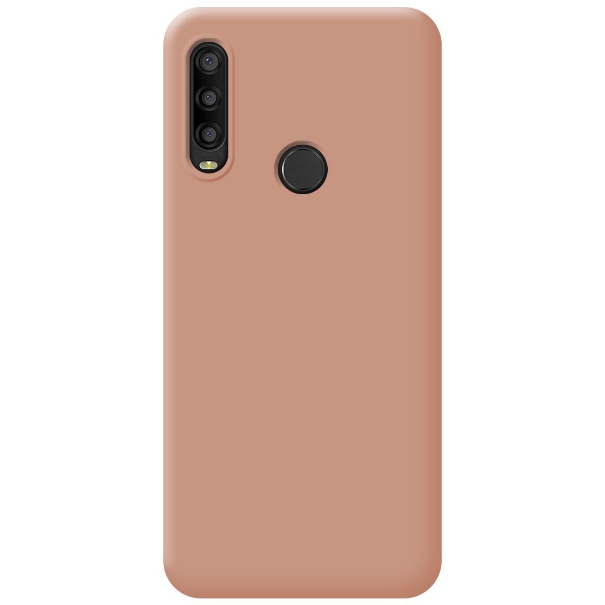 Funda Silicona Líquida Ultra Suave para Alcatel 1SE 2020 color Rosa