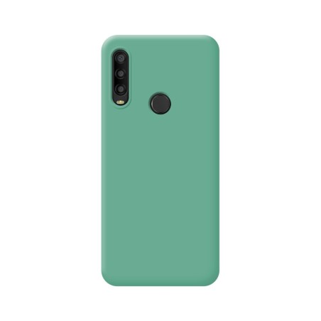 Funda Silicona Líquida Ultra Suave para Alcatel 1SE 2020 color Verde