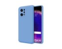 Funda Silicona Líquida Ultra Suave para Oppo Find X5 5G color Azul