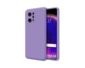 Funda Silicona Líquida Ultra Suave para Oppo Find X5 5G color Morada
