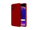 Funda Silicona Líquida Ultra Suave para Oppo Find X5 5G color Roja
