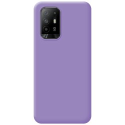 Funda Silicona Líquida Ultra Suave para Oppo A94 5G color Morada 2