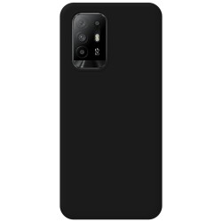 Funda Silicona Líquida Ultra Suave para Oppo A94 5G color Negra 2