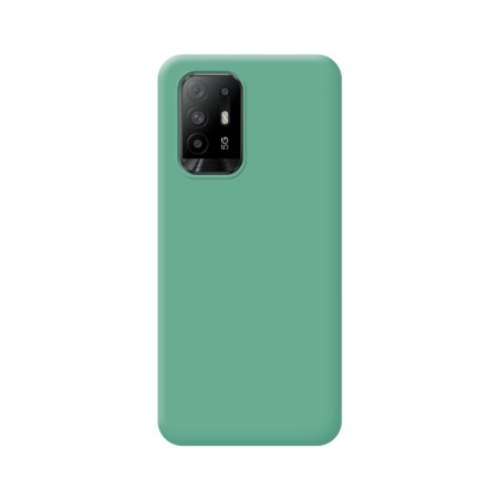 Funda Silicona Líquida Ultra Suave para Oppo A94 5G color Verde