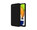 Funda Silicona Líquida Ultra Suave para Samsung Galaxy A03 color Negra