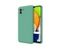 Funda Silicona Líquida Ultra Suave para Samsung Galaxy A03 color Verde