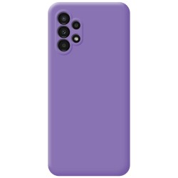 Funda Silicona Líquida Ultra Suave para Samsung Galaxy A13 4G color Morada 2