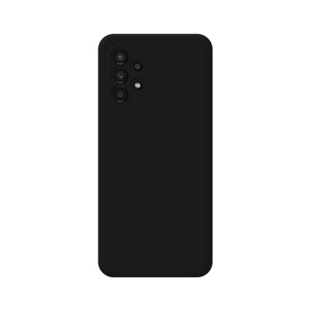 Funda Silicona Líquida Ultra Suave para Samsung Galaxy A13 4G color Negra