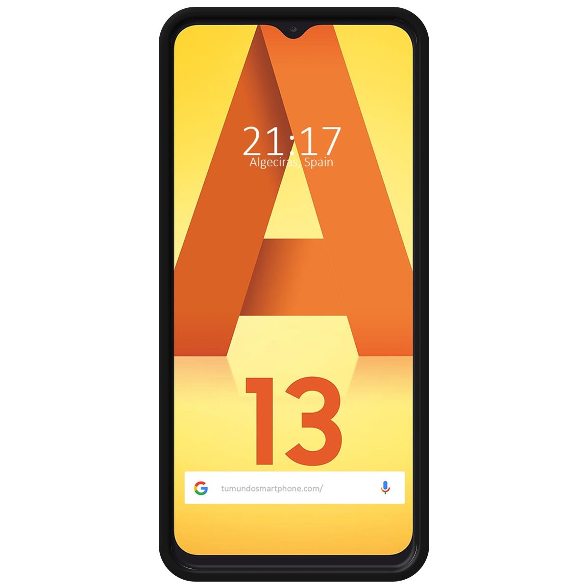 Funda Silicona Líquida Ultra Suave para Samsung Galaxy A13 4G color Negra