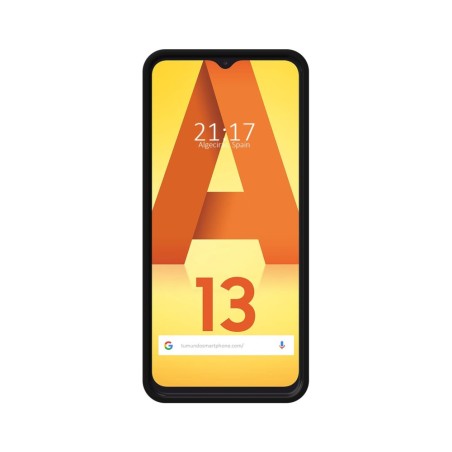 Funda Silicona Líquida Ultra Suave para Samsung Galaxy A13 4G color Negra