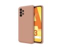 Funda Silicona Líquida Ultra Suave para Samsung Galaxy A13 4G color Rosa