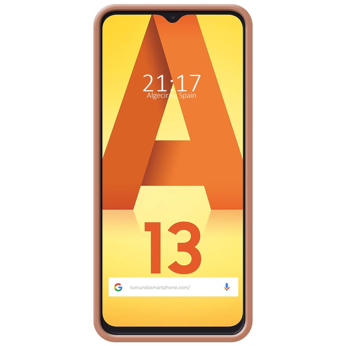 Funda Silicona Líquida Ultra Suave para Samsung Galaxy A13 4G color Rosa